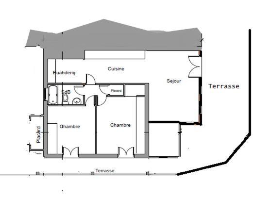 Chalet Le Doux Si, Large Self-Contained Apartment, 2Km From Doucy-Combelouviere And Close To Valmorel La Léchère Exterior foto